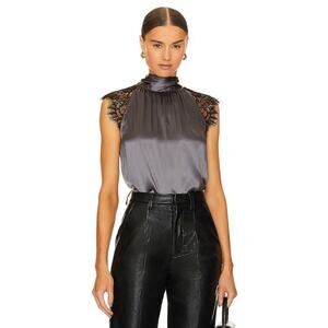Generation Love Shayna Halter Top – Charcoal – Size Extra Small – NWOT